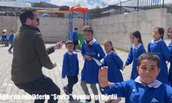 Iğdır'da miniklerin "Şevko" oyunu ilgi gördü