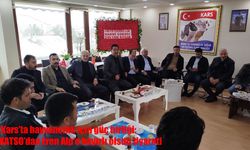 KATSO’dan Eren Alp’e ziyaret: Kars hayvancılığı masaya yatırıldı
