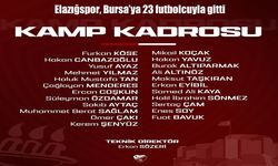 Elazığspor final hazırlıklarını Bursa’da sürdürecek