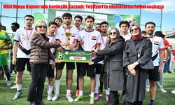 Yeşilyurt’ta “Mini Dünya Kupası”nda kardeşlik kazandı