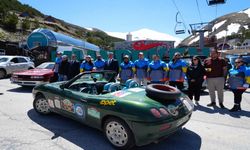 Doğu-Batı Dostluk ve İpek Yolu Rallisi Erzurum'dan Kars'a hareket etti