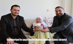 Asırlık çınar Nazife nine Anneler Günü’nde ziyaret edildi