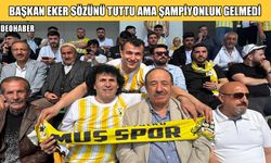 Zeki Eker: Muşspor’un yürüyüşü bitmedi