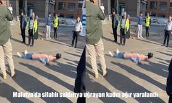 Malatya’da sokak ortasında dehşet: Kadına pompalı tüfekle saldırı