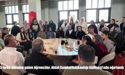 Uluslararası Öğrenciler ‘Maziden Atiye’ Programında Ahlat’ta Buluştu