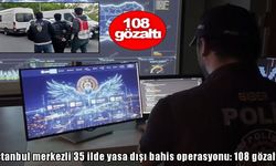 İstanbul merkezli operasyon: 35 ilde bahis şebekesine büyük darbe