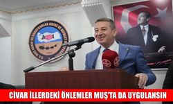 Muş’ta yerel Esnaftan ‘Korsan ve Seyyar Satıcı’ tepkisi