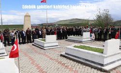 Edebük şehitleri şehadetlerinin 32. yılında anıldı