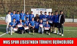 Muş Spor Lisesi, Kriket Türkiye Şampiyonası’nda üçüncü oldu