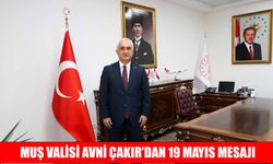 Muş Valisi Çakır’dan 19 Mayıs Mesajı: "Gençlerimiz En Sağlam Teminatımızdır"