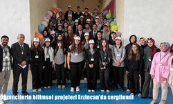 Öğrencilerin bilimsel projeleri Erzincan’da sergilendi