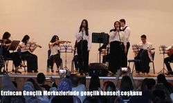 Erzincan Gençlik Merkezlerinde gençlik konseri coşkusu