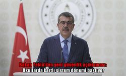 Bakan Tekin duyurdu: Okullarda kartlı giriş sistemi başlıyor