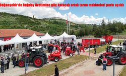 Doğanşehir’de Çiftçiye Büyük Destek: Ortak Tarım Makineleri Parkı Açıldı