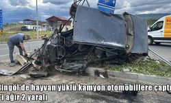 Bingöl’de kırmızı ışık ihlali zincirleme kazaya neden oldu: 1’i ağır 2 yaralı