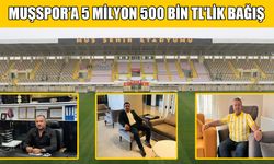 Muşspor’a finansal yardım büyüyor