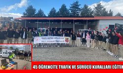 Malazgirt’te jandarmadan öğrencilere trafik eğitimi