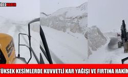 Çavuştepe Geçidi’nde kar ve fırtına: Açılan yollar yeniden kapanıyor