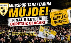 Taraftarlara müjde: Muşspor’un play-off final biletleri ücretsiz dağıtılacak