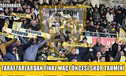Play-off final maçı öncesi nefesler tutuldu: Taraftarlardan skor tahminleri