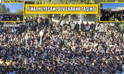 Maça gidemeyen Muşspor taraftarları final heyecanını dev ekranda yaşadı