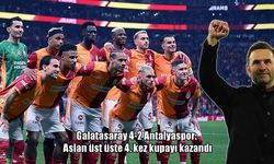 Galatasaray 4-2 Antalyaspor: Aslan rekor tazeledi