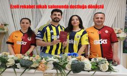 Ezeli rekabet nikah salonunda dostluğa dönüştü