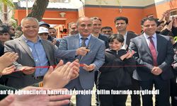 Van'da öğrencilerin hazırladığı projeler bilim fuarında sergilendi