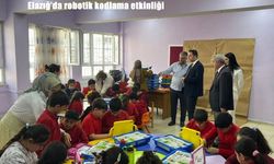 Elazığ’da robotik kodlama etkinliği