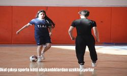 Okul çıkışı sporla kötü alışkanlıklardan uzaklaşıyorlar