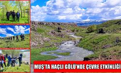 Muş’ta protokol ve öğrenciler ‘Haçlı Gölü’ için yürüdü