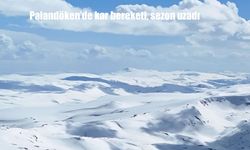Palandöken'de kar bereketi, sezon uzadı