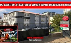 Muş’ta gençlik haftası heyecanı: 3x3 Basketbol ve 5x5 Futbol Gençlik Kupası başlıyor
