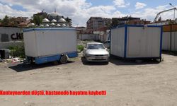 Malatya’da konteynerde düşen adam hayatını kaybetti