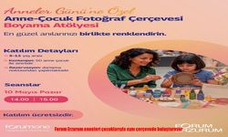 Forum Erzurum anneleri çocuklarıyla aynı çerçevede buluşturuyor