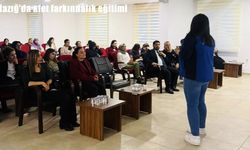 Elazığ’da yurt öğrencilerine afet farkındalık eğitimi verildi