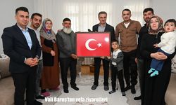 Vali Baruş’tan vefa ziyaretleri