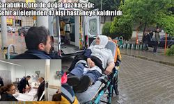 Şehit ailelerinin kaldığı otelde doğal gaz kaçağı: 47 kişi hastaneye kaldırıldı
