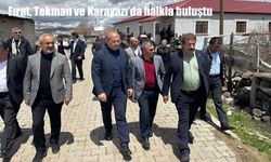 AK Parti Erzurum Milletvekili Fırat, Tekman ve Karayazı’da halkla buluştu