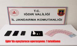 Iğdır’da uyuşturucu operasyonu: 1 tutuklama