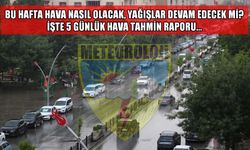 Muş’ta yağışlı hava devam edecek mi? İşte 5 günlük hava tahmin raporu