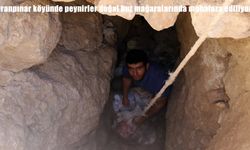 Ayranpınar köyünde peynirler doğal buz mağaralarında muhafaza ediliyor