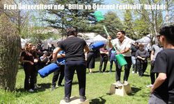 Fırat Üniversitesi’nde "Bilim ve Öğrenci Festivali" başladı