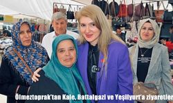 Ölmeztoprak'tan Kale, Battalgazi ve Yeşilyurt’a ziyaretler