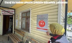 Elazığ’da kadına yönelik şiddetle mücadele çalışması