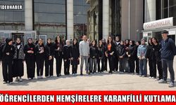 Muş’ta lise öğrencilerinden hemşirelere anlamlı ziyaret