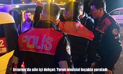 Erzurum'da aile içi dehşet: Torun ninesini bıçakla yaraladı