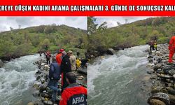 Muş’ta dereye düşen Gülsime Yıldız için arama çalışmalarında 3. gün geride kaldı