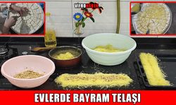 Muş’ta evlerde tatlı telaş