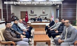 MASSAD Arıcak ilçesinde çeşitli temaslarda bulundu